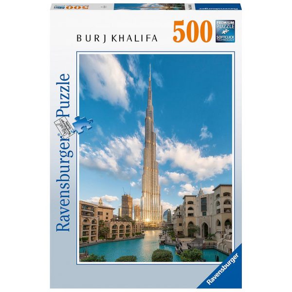 rompecabezas ravensburger burj khalifa dubai 500 piezas