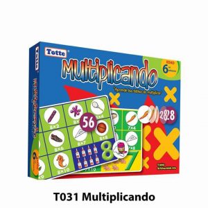 multiplicar juego material educativo didactico totte