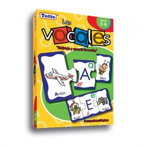 juego educativo didactico las vocales totte