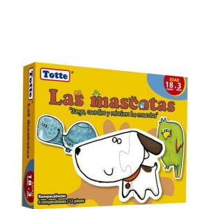 mascotas juego educativo totte