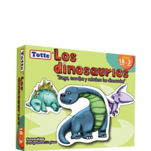 Juego educativo los dinosaurios marca totte