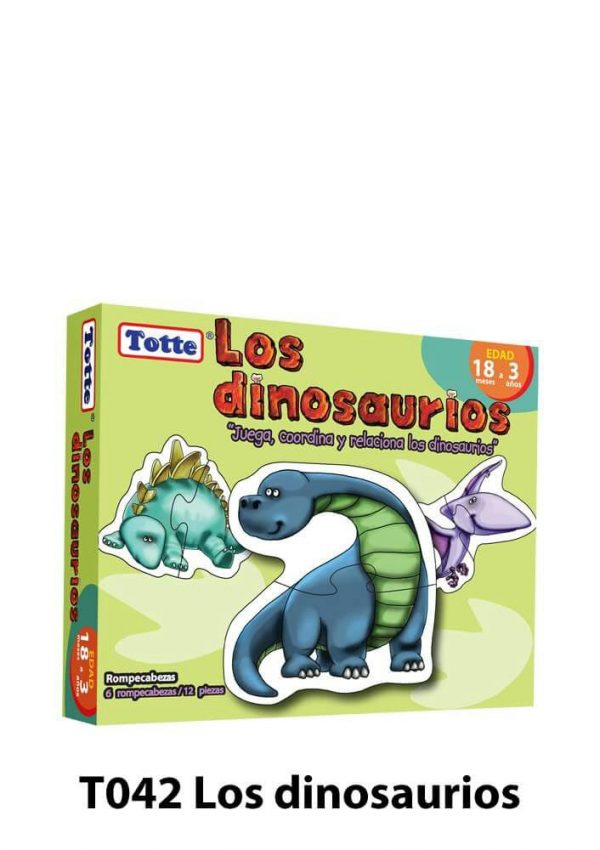 Juego educativo los dinosaurios marca totte